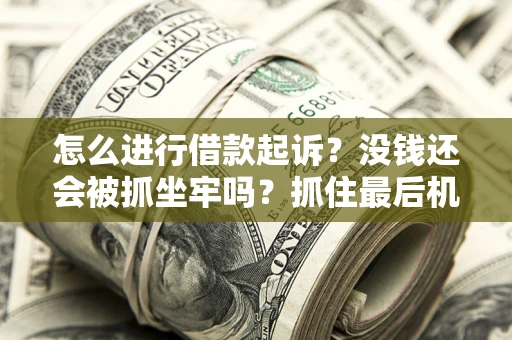 济南怎么进行借款起诉？没钱还会被抓坐牢吗？抓住最后机会！