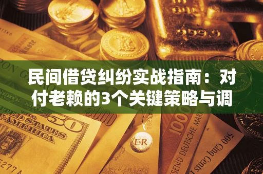 济南民间借贷纠纷实战指南：对付老赖的3个关键策略与调解盲区解析
