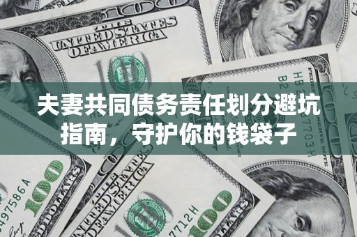 济南夫妻共同债务责任划分避坑指南，守护你的钱袋子