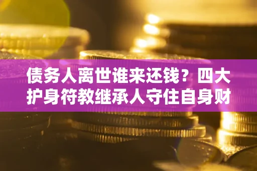 济南债务人离世谁来还钱？四大护身符教继承人守住自身财产
